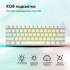 Клавиатура GMNG GG-KB505XW,  USB, Bluetooth/Радиоканал, белый [1910522]